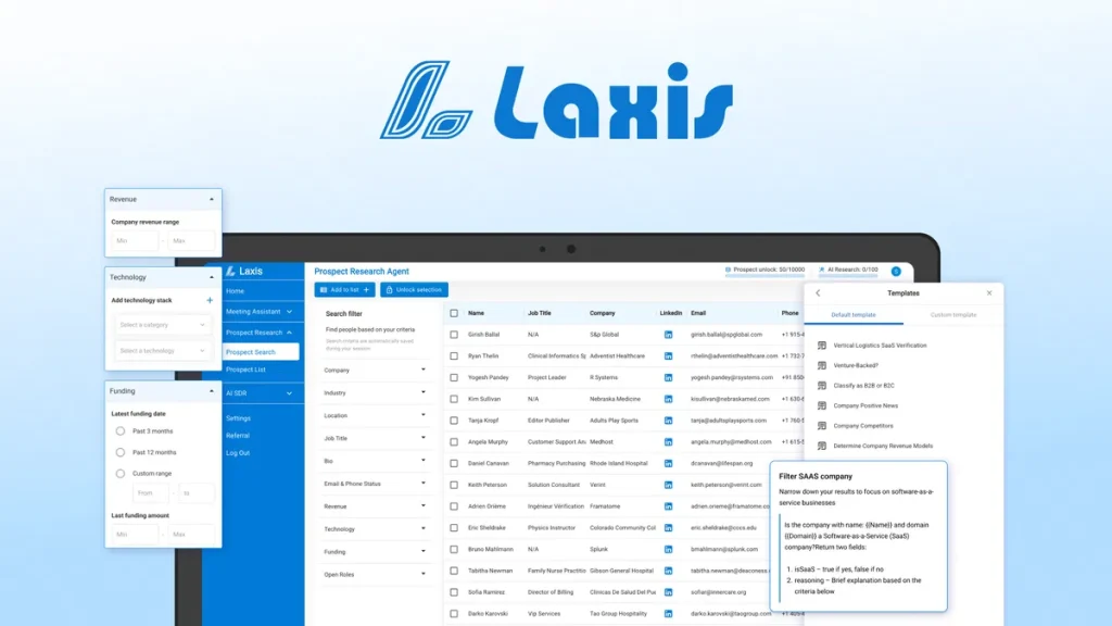 Laxis AI Prospect Research Review 2026 – Find Verified B2B Leads & Automate Outreach